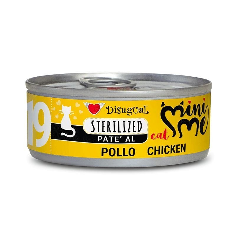 Disugual Mini-Me Cat sterilized Chicken 85 Gr