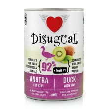 Disugual Fruit Canned Dog Duck Kiwi 400 Gr