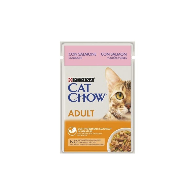 Purina Cat Chow con Salmón 85 Gr