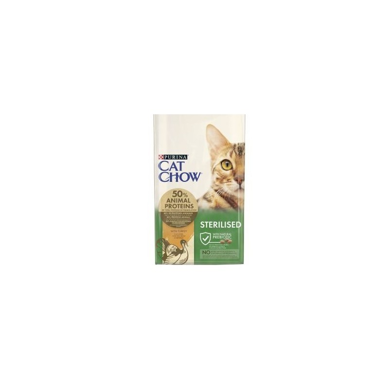 Cat Chow Sterilized Pavo 3 Kg