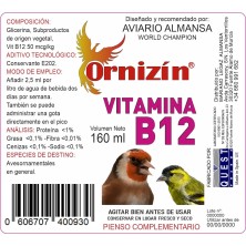 Vitamina B12 Plus 160 Ml Ornizín