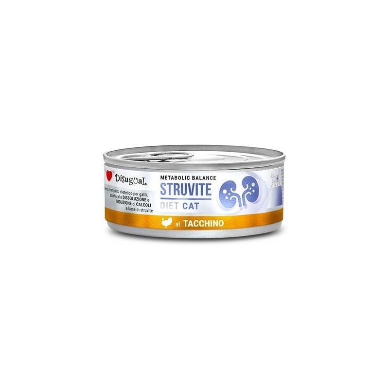 Disugual Diet Cat Wet Struvite Pavo 85 gr