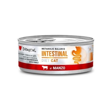 Disugual Diet Cat Wet Intestinal Ternera 85 gr