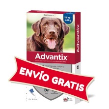 Advantix pack 4 pipetas para perros de 25-40 kilos