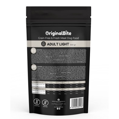 OriginalBite Adult Light Grain Free 300 Gr