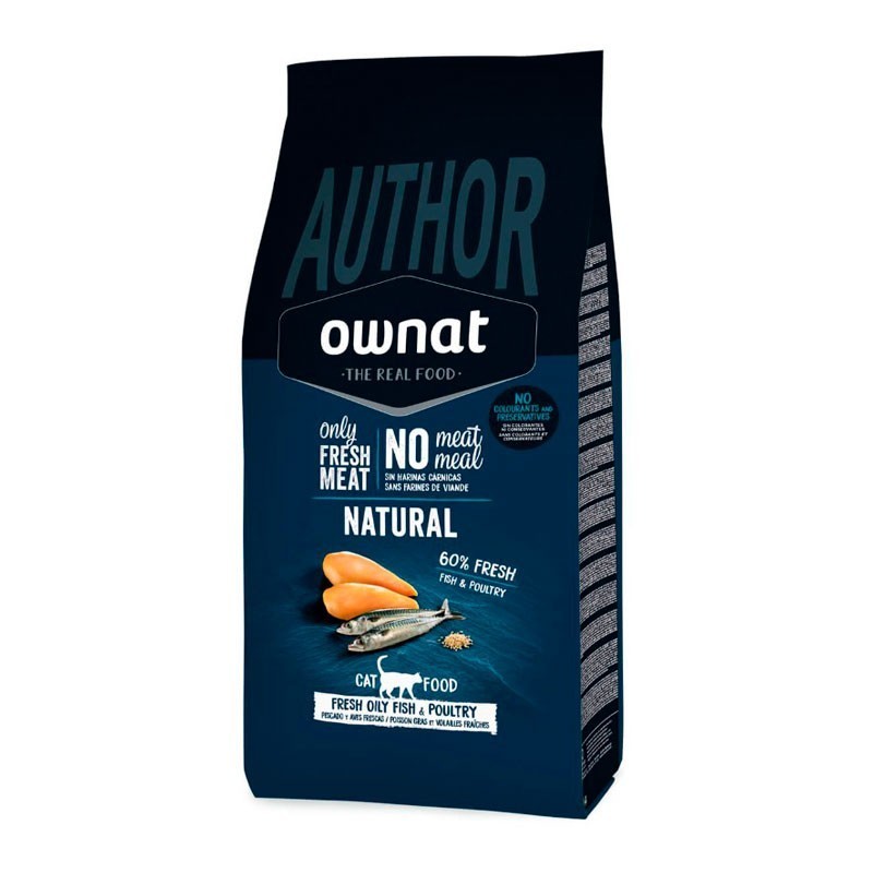 Ownat Author Gato Fresh Oily Fish & Poultry 3 KG