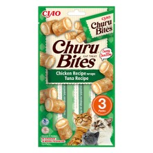 Churu Cat Bites Frango com Atum 10 gr x 3 Pacotes