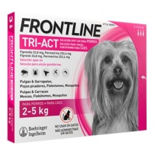 Frontline Tri-act Pipetas para Perros de 2 a 5 Kg