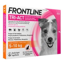 Pipetas Frontline Tri-Act para cães de 5 a 10 kg