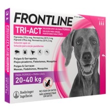 Pipetas Frontline Tri-Act para cães de 20 a 40 Kg