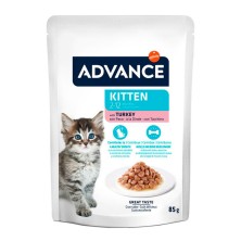 Advance Cat Wet Kitten Turkey 85 Gr