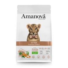 AmaNova Cat Kitten Chicken & Quinoa Low Grain 4 kg.