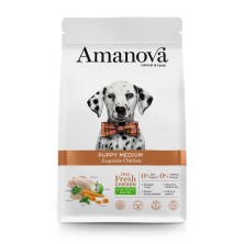 AmaNova Puppy Medium Chicken  & Quinoa 2 kg.