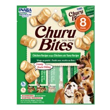 Churu Dog Bites Pollo con Atún 20 gr x 8 Tubos