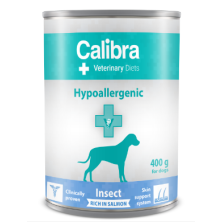Calibra VD Dog Hypoallergenic Insect Salmón 400 gr