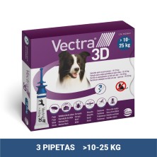 Vectra 3D Spot em cães 10-25 Kg