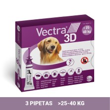 Vectra 3D Spot em cães 25-40 Kg