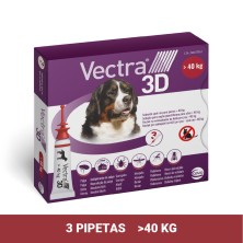 Vectra 3D Spot em cães +40 Kg