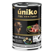 Uniko Lata Perro Pate con Ibérico 400 Gr