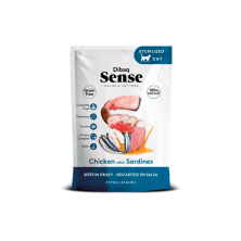 Dibaq Sense Cat Bites Pollo con Sardinas 100 Gr