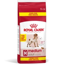 Royal Canin Medium Adult 15 + 3 Kg Gratis