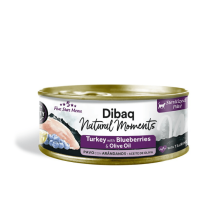 Dibaq Natural Moments Gato Esterilizado Pavo con Arándanos 70 Gr