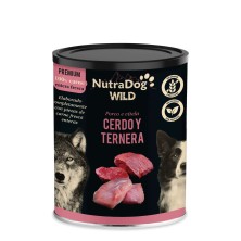 NutraDog Wild Premium Cerdo Ternera 400 Gr