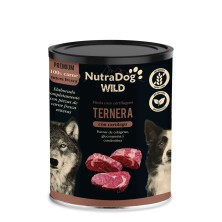 NutraDog Wild Premium Ternera con Cartílago 400 Gr