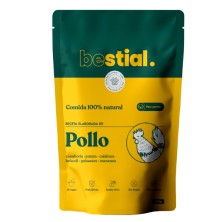 Bestial Menu Cocinado de Pollo para perros