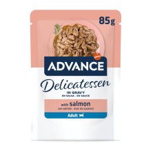 Advance Delicatessen Salmón en Salsa Sobres para Gatos 85 Gr