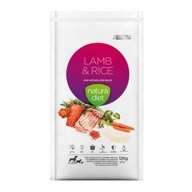 Natura Diet Lamb & Rice 12 Kg