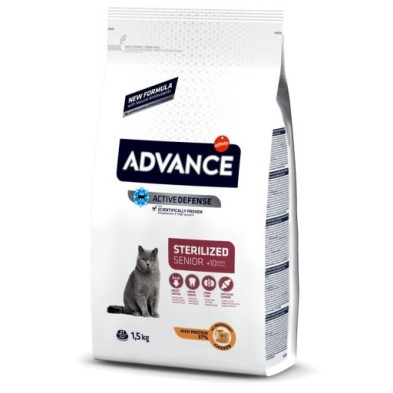 Advance Cat Sterlized Senior +10 años 1,5 Kg