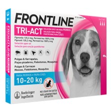 Frontline Tri-Act 10-20 Kg de 3 Pipetas
