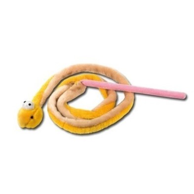Serpiente Peluche con Vara 137 cm