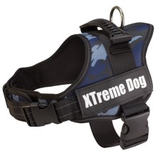Arnés Xtreme Dog Camo Azul