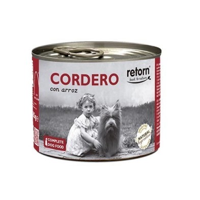 Retorn Lata Perro Cordero y Arroz 185 gr